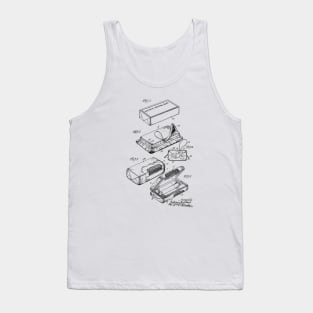 First Aid packet vintage patent drawing Tank Top